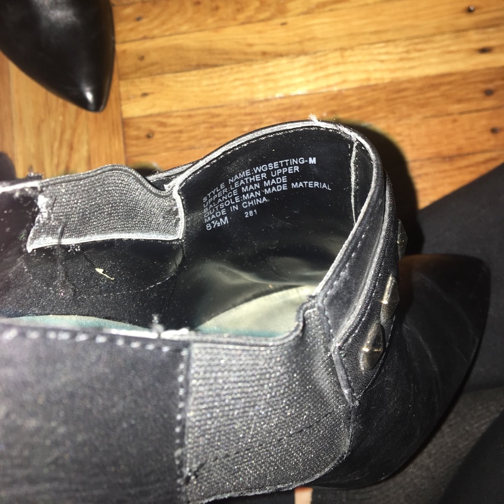 Black Guess High Heels